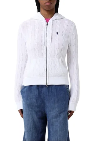 Ralph Lauren Mujer, Sudaderas, Blanco, Talla: S