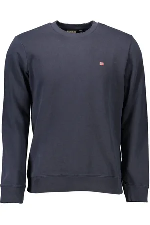 Napapijri Hombre, Sudaderas, Azul, Talla: S
