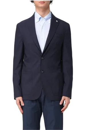 Manuel Ritz Hombre, Chaquetas, Azul, Talla: M