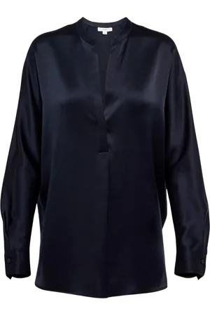 Vince Mujer, Blusas y Camisas, Azul, Talla: S