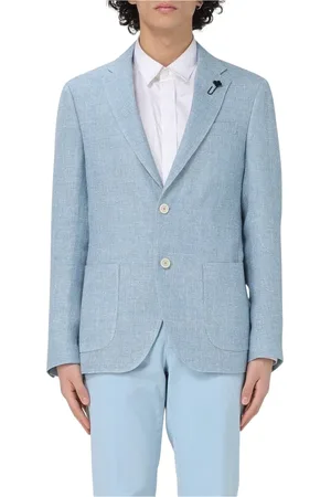 LARDINI Hombre, Chaquetas, Azul, Talla: 3XL