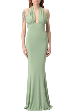 Norma Kamali Mujer, Vestidos, Verde, Talla: S