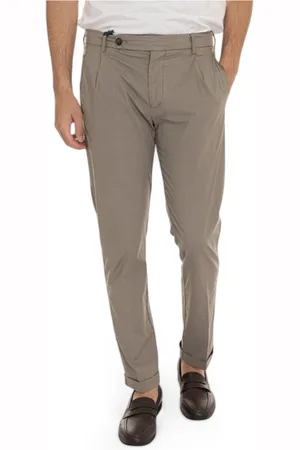 Berwich Hombre, Pantalones, Gris, Talla: S