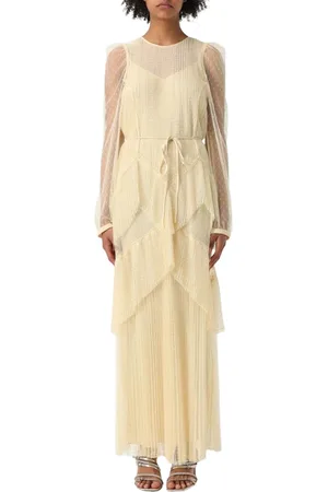 Twin-Set Mujer, Vestidos, Amarillo, Talla: M