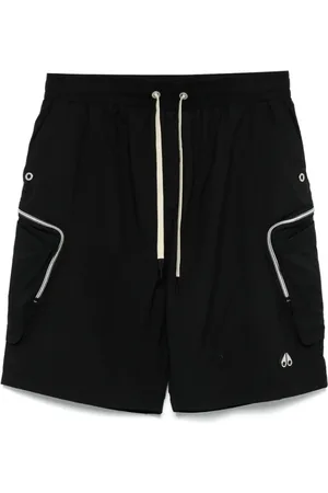 Moose Knuckles Hombre, Pantalones cortos, Negro, Talla: M
