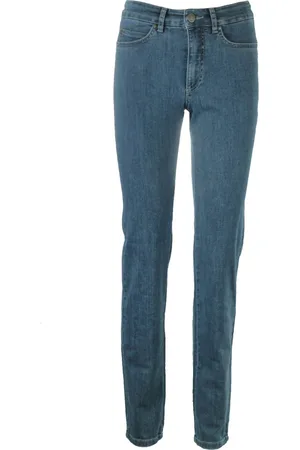 C.ro Mujer, Vaqueros, Azul, Talla: 2XL