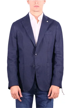 Manuel Ritz Hombre, Chaquetas, Azul, Talla: M