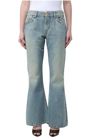 Balmain Mujer, Vaqueros, Azul, Talla: L