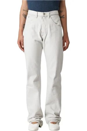 Maison Margiela Mujer, Vaqueros, Blanco, Talla: W26