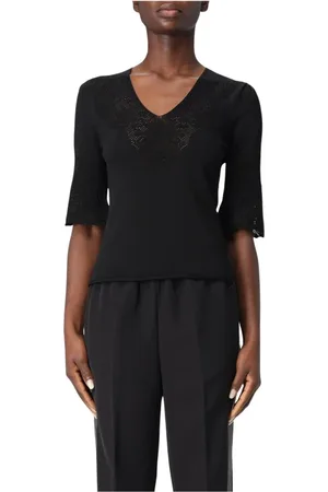 Twin-Set Mujer, Jerseys, Negro, Talla: S