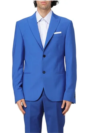 D.A. Daniele Alessandrini Hombre, Trajes, Azul, Talla: L