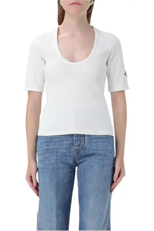 Bottega Veneta Mujer, Camisetas, Blanco, Talla: M
