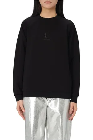 Armani Exchange Mujer, Sudaderas, Negro, Talla: S