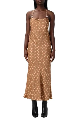 Marine Serre Mujer, Vestidos, Marrón, Talla: M