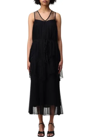 Twin-Set Mujer, Vestidos, Negro, Talla: XL