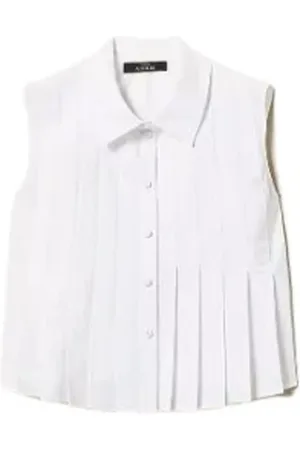 Twin-Set Mujer, Blusas y Camisas, Blanco, Talla: XS