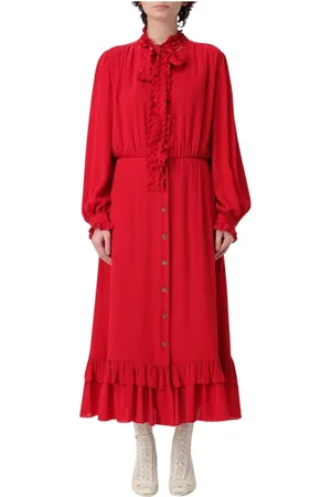 VALENTINO Mujer, Vestidos, Rojo, Talla: S