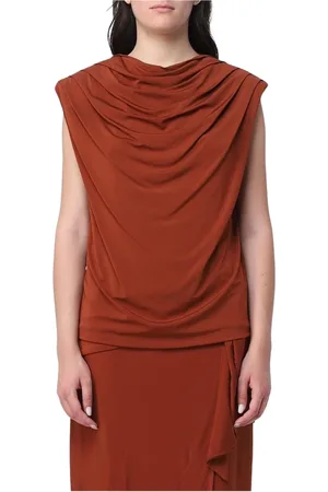 FEDERICA TOSI Mujer, Camisetas, Marrón, Talla: XS
