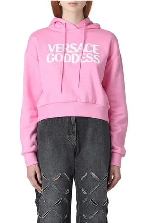 VERSACE Mujer, Sudaderas, Rosa, Talla: S