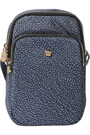 Borbonese Mujer, Bolsos, Azul, Talla: ONE Size