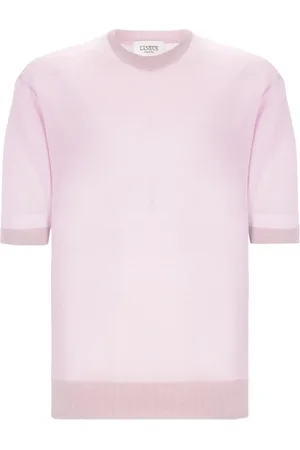 LANEUS Hombre, Jerseys, Púrpura, Talla: M