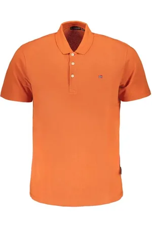 Napapijri Hombre, Camisetas, Naranja, Talla: XL