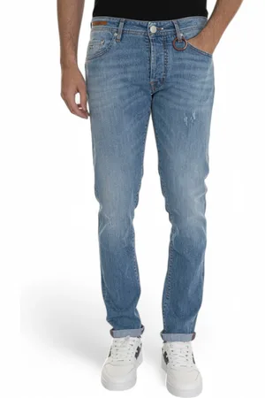 sartoria tramarossa Hombre, Vaqueros, Azul, Talla: W40