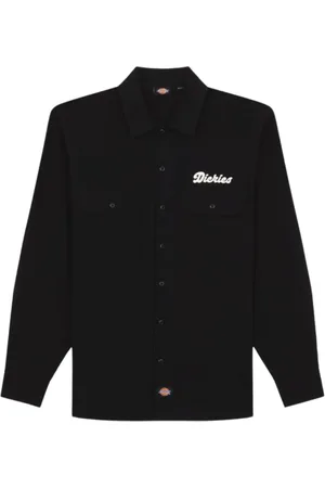 Dickies Hombre, Camisas, Negro, Talla: M