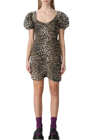 Ganni Mujer, Vestidos, Marrón, Talla: S