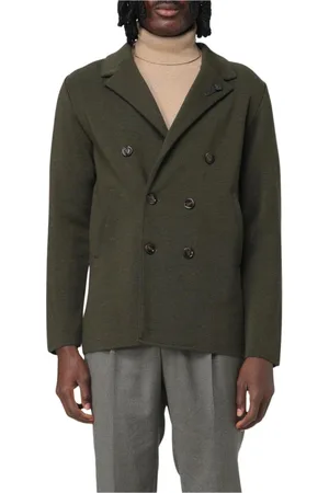 LARDINI Hombre, Chaquetas, Verde, Talla: S