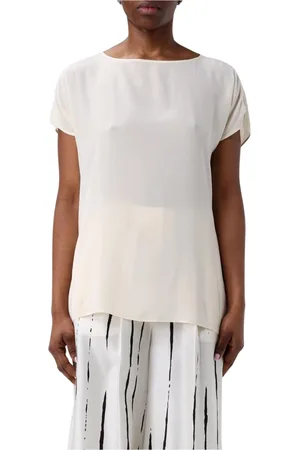 ALYSI Mujer, Blusas y Camisas, Blanco, Talla: L