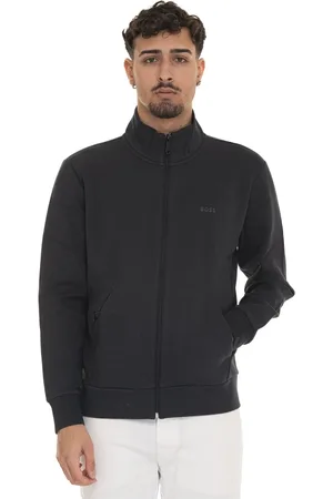HUGO BOSS Hombre, Sudaderas, Azul, Talla: S