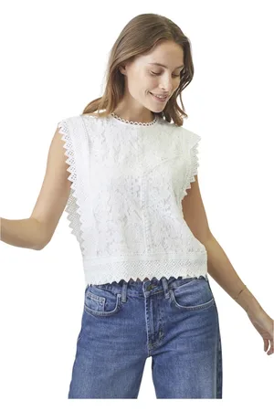 Co`Couture Mujer, Camisetas, Blanco, Talla: XS