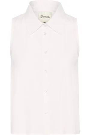 My Essential Wardrobe Mujer, Blusas y Camisas, Blanco, Talla: XS
