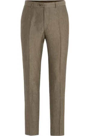 Oscar Jacobson Hombre, Pantalones, Marrón, Talla: 3XL