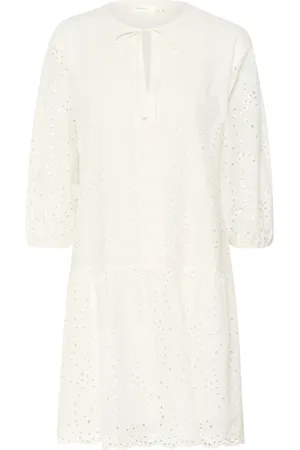 INWEAR Mujer, Vestidos, Blanco, Talla: S