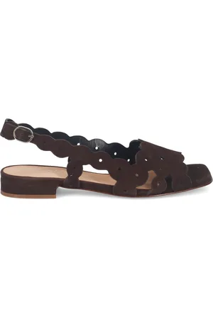 SANGIORGIO Mujer, Zapatos, Marrón, Talla: 37 EU