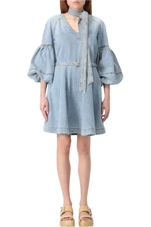 ZIMMERMANN Mujer, Vestidos, Azul, Talla: M