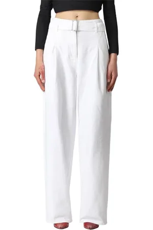 Serafini Mujer, Vaqueros, Blanco, Talla: S