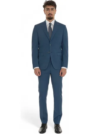 PAOLONI Hombre, Trajes, Azul, Talla: M