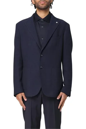 Manuel Ritz Hombre, Chaquetas, Azul, Talla: 3XL