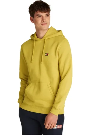 Tommy Hilfiger Hombre, Sudaderas, Amarillo, Talla: L