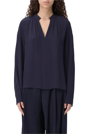 Patrizia Pepe Mujer, Blusas y Camisas, Azul, Talla: S