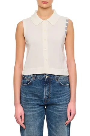 Thom Browne Mujer, Chaquetas, Blanco, Talla: S