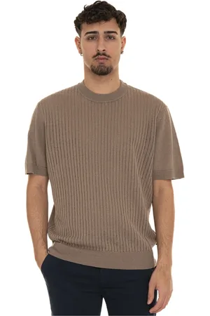 HUGO BOSS Hombre, Jerseys, Marrón, Talla: S