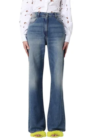 Msgm Mujer, Vaqueros, Azul, Talla: S