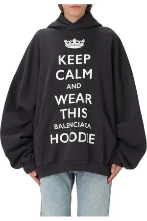 Balenciaga Mujer, Sudaderas, Negro, Talla: S