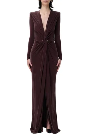 Elisabetta Franchi Mujer, Vestidos, Marrón, Talla: XL