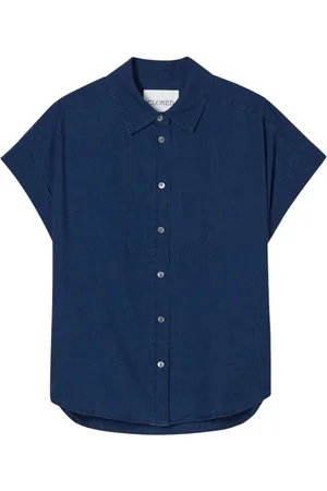Closed Mujer, Blusas y Camisas, Azul, Talla: S