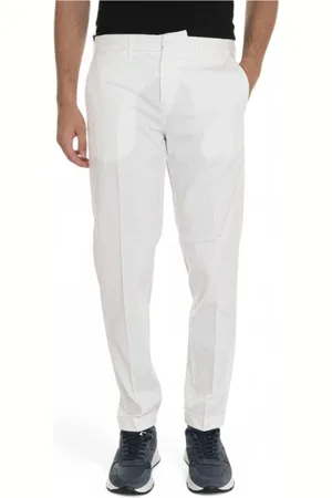 FAY Hombre, Pantalones, Blanco, Talla: W31